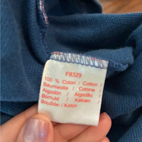 Lacoste Live Men's Polo Shirt Blue Casual Preppy Classic Fit Size 5 - Picture 8 of 8